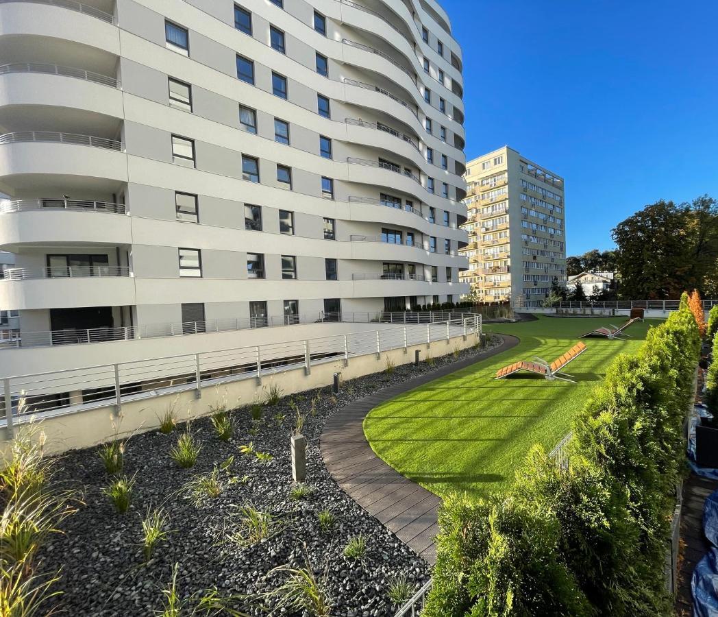 Apartments Ostsee Suntowers Taras سفينويتشي المظهر الخارجي الصورة