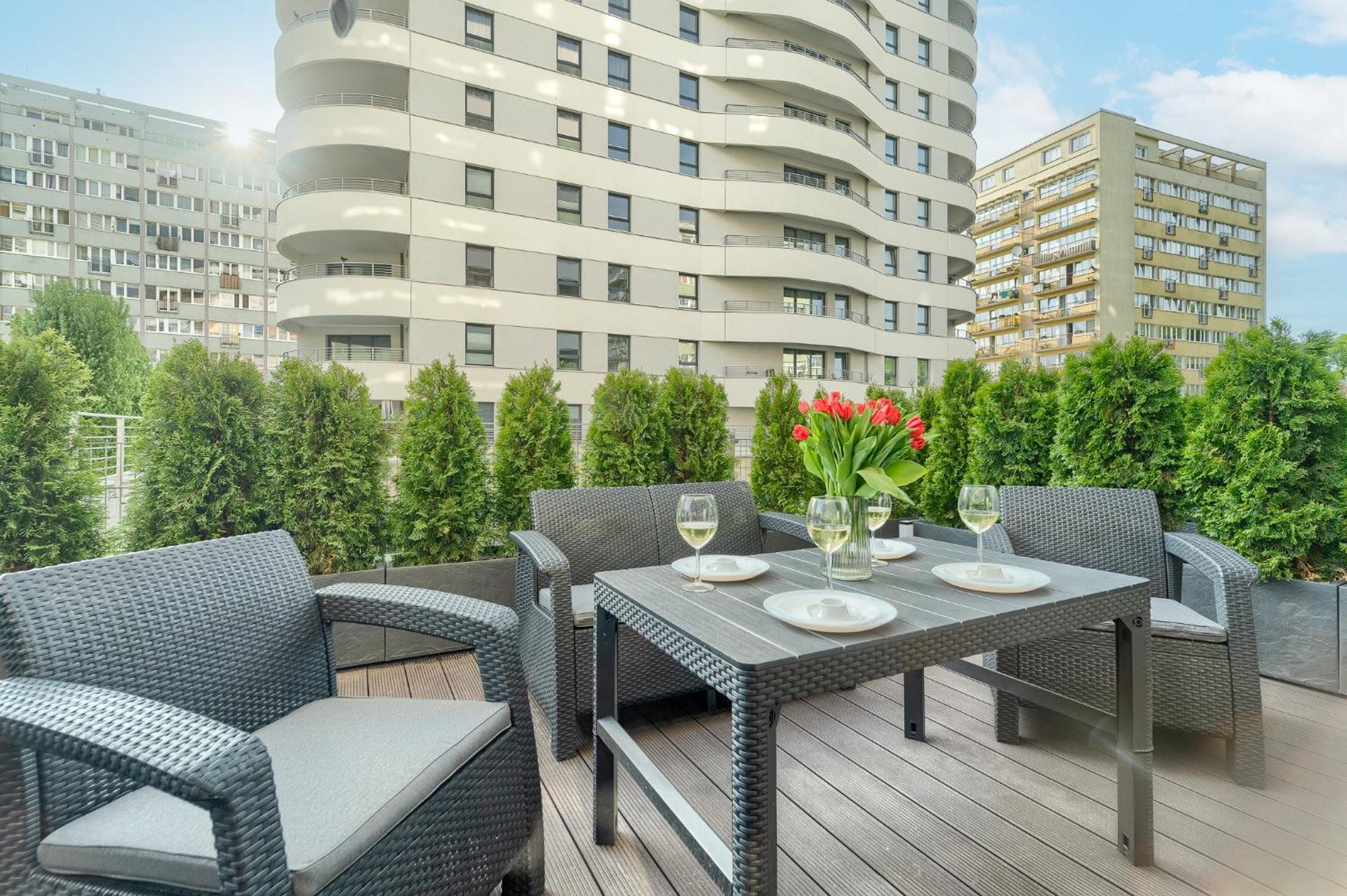 Apartments Ostsee Suntowers Taras سفينويتشي المظهر الخارجي الصورة